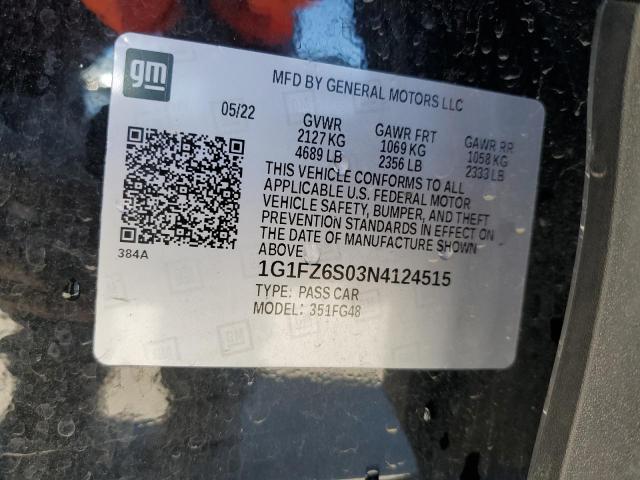 2022 CHEVROLET BOLT EUV P - 1G1FZ6S03N4124515