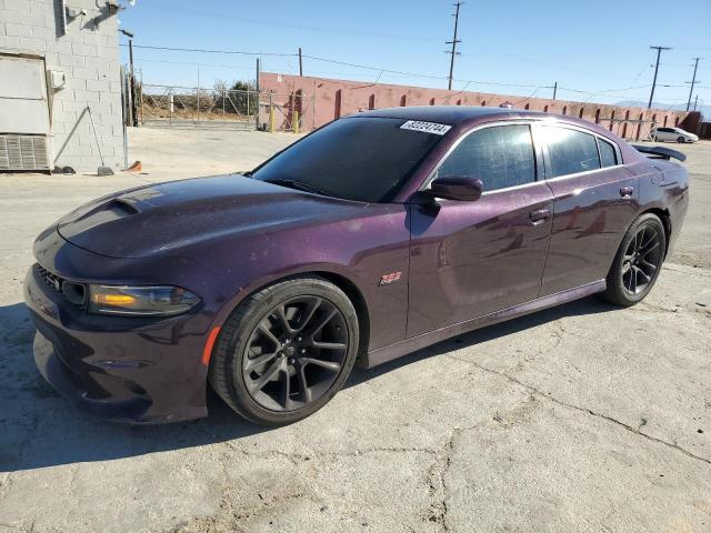 DODGE CHARGER SC 2020 purple  gas 2C3CDXGJ6LH175026 photo #1