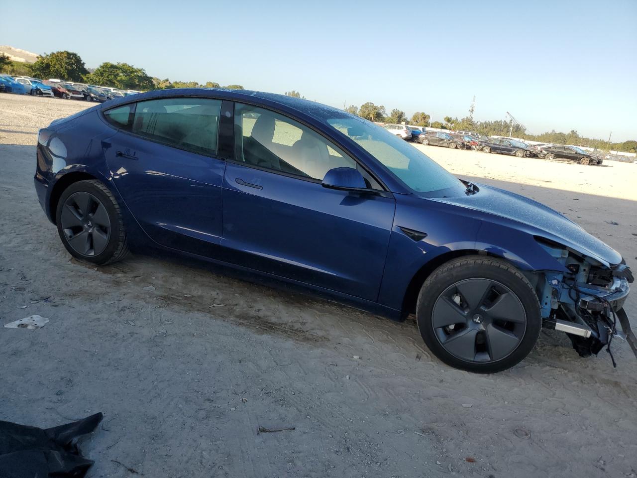 Lot #2989197655 2023 TESLA MODEL 3