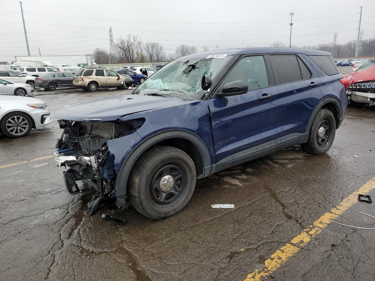 Lot #3006242461 2022 FORD EXPLORER P