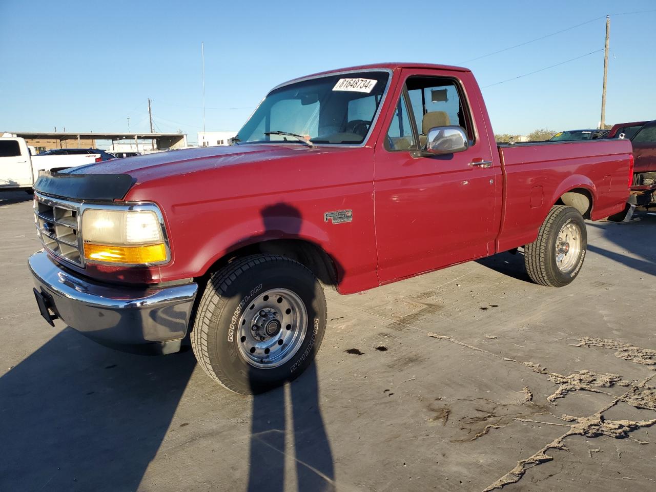 Lot #2996327352 1992 FORD F150