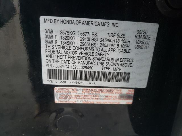 2020 ACURA MDX - 5J8YD4H32LL028450