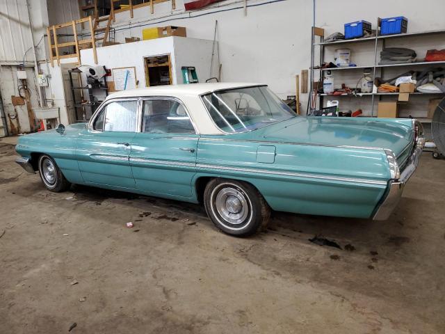 PONTIAC BONNEVILLE 1962 turquoise   362P44023 photo #3