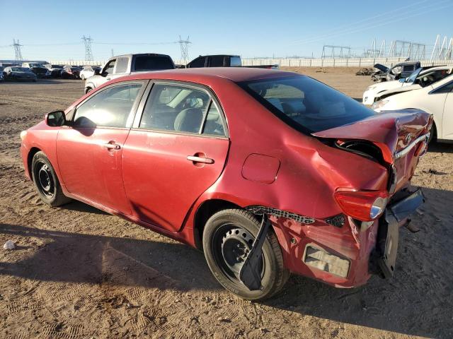 TOYOTA COROLLA BA 2011 red  gas 2T1BU4EE5BC543572 photo #3