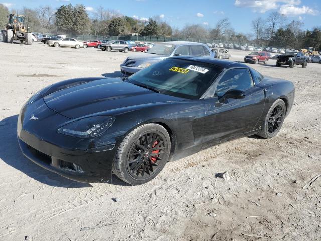 CHEVROLET CORVETTE 2008 black  gas 1G1YY26W185104300 photo #1