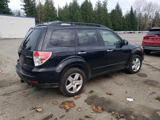 SUBARU FORESTER 2 2009 black  gas JF2SH63669H700951 photo #4