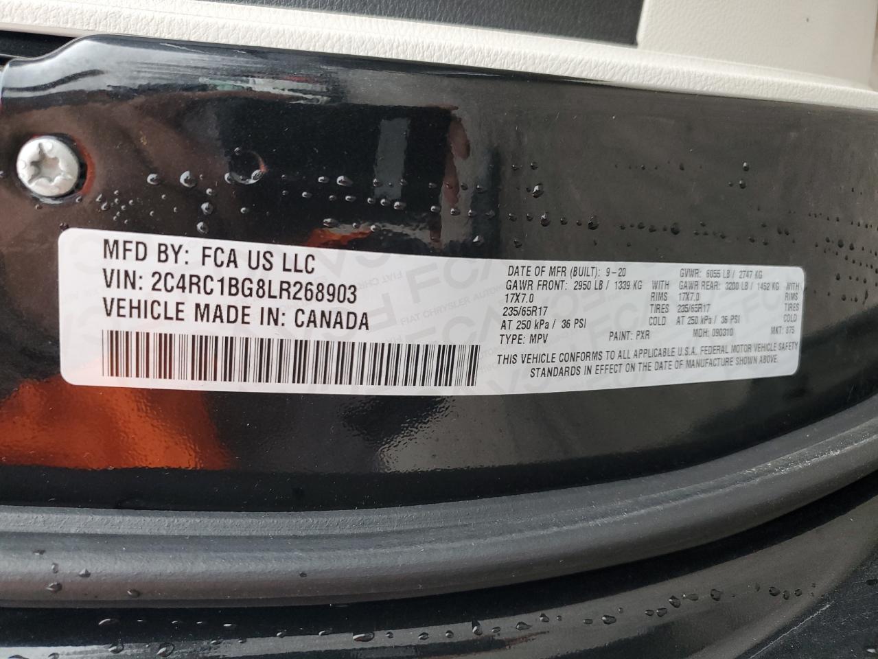 CHRYSLER PACIFICA TOURING L