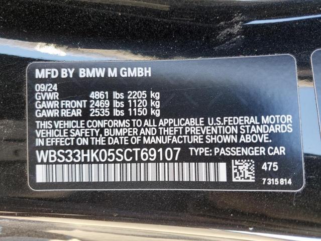 2025 BMW M4 COMPETI - WBS33HK05SCT69107