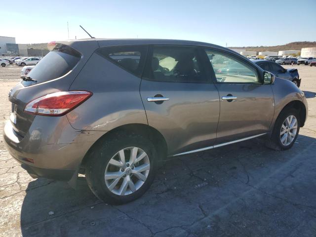 NISSAN MURANO S 2014 brown  gas JN8AZ1MU3EW412080 photo #4