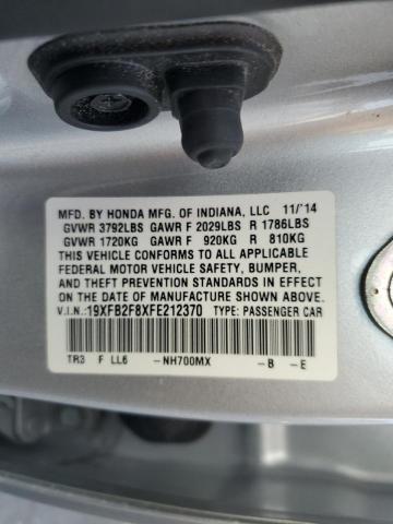 2015 HONDA CIVIC EX - 19XFB2F8XFE212370