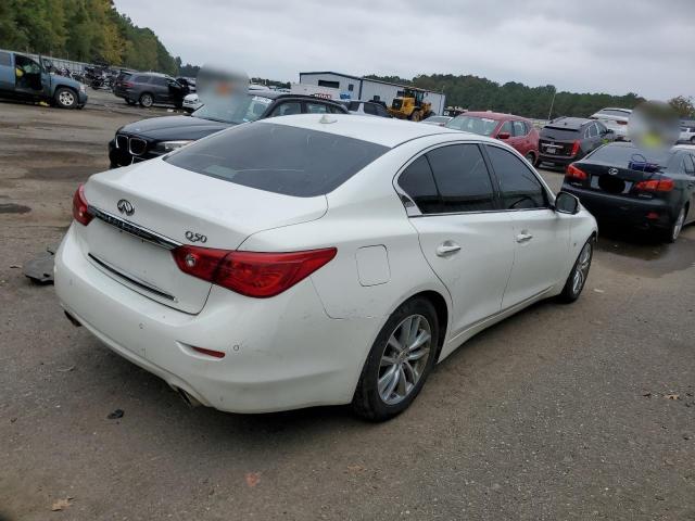 INFINITI Q50 BASE 2014 white sedan 4d gas JN1BV7AP2EM675124 photo #4