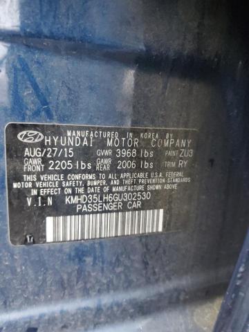 2016 HYUNDAI ELANTRA GT - KMHD35LH6GU302530