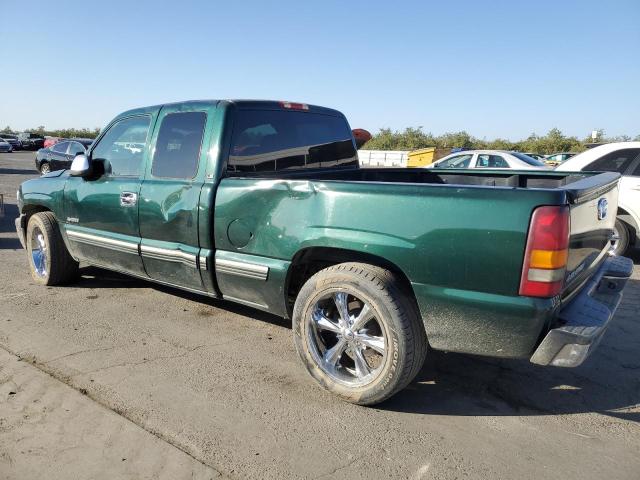 CHEVROLET silverado 2002 green  gas 2GCEC19VX21348560 photo #3