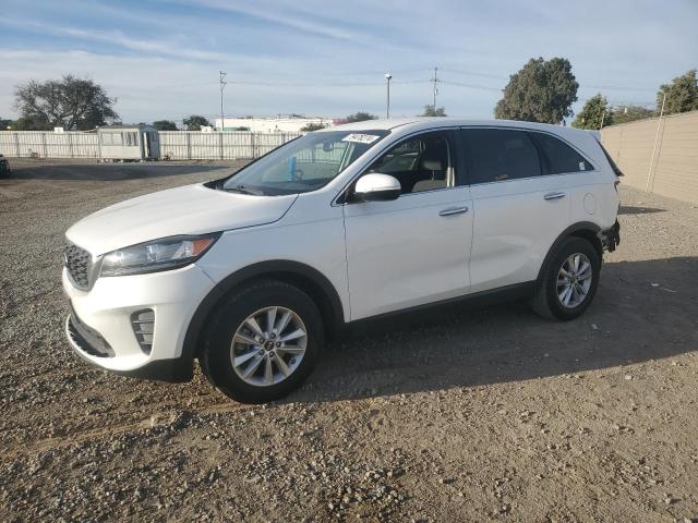 KIA SORENTO L 2019 white  gas 5XYPG4A33KG605802 photo #1