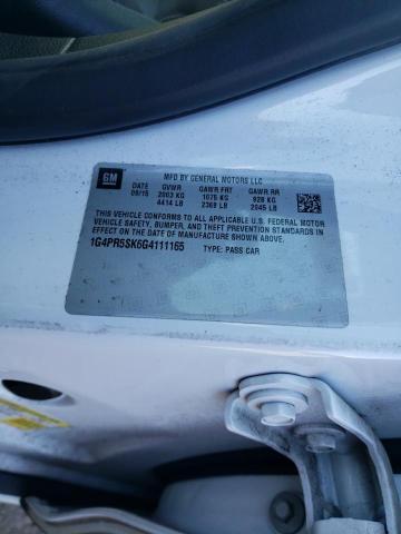 2016 BUICK VERANO CON 1G4PR5SK6G4111165