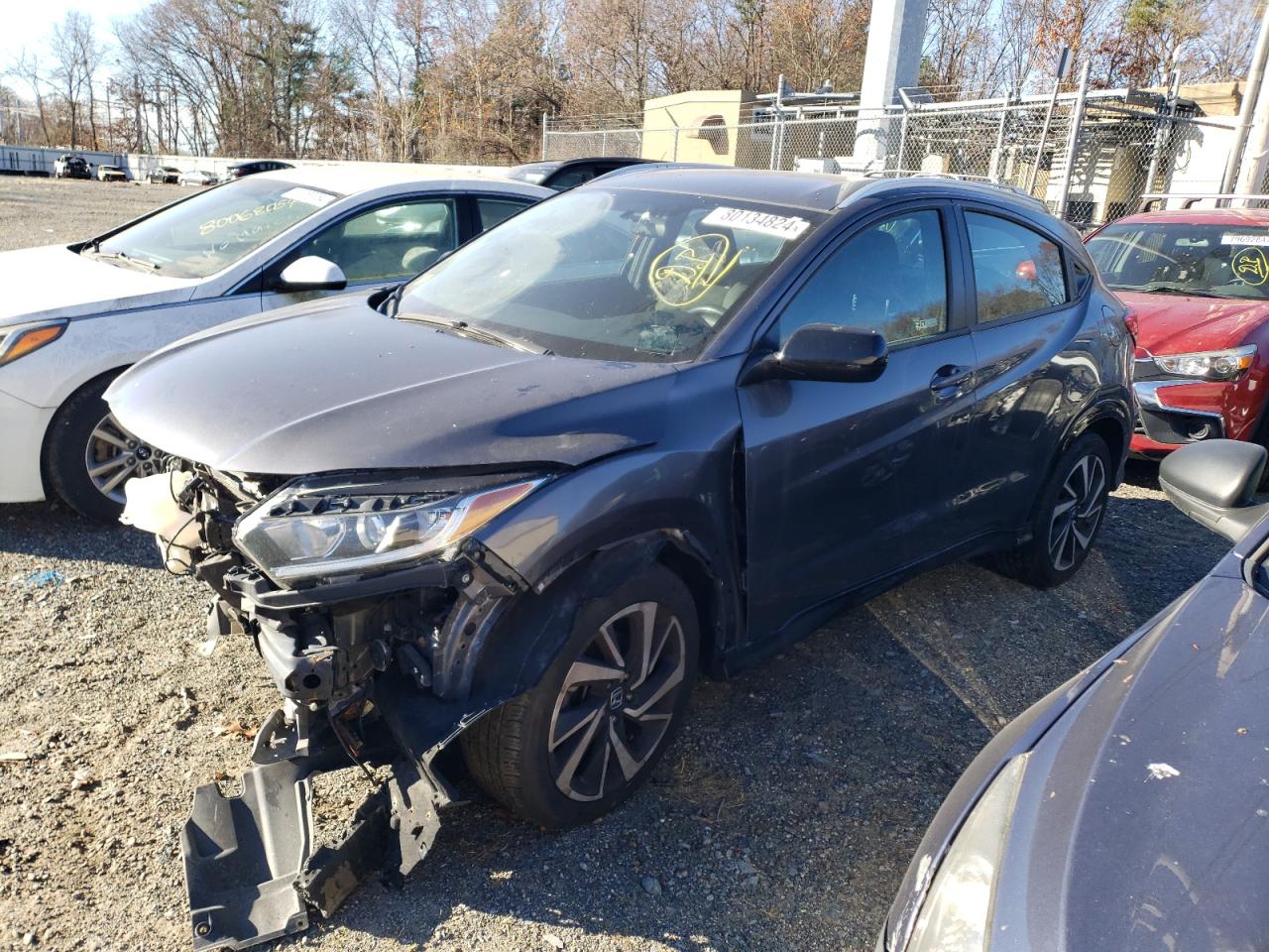 Lot #2993314845 2019 HONDA HR-V SPORT