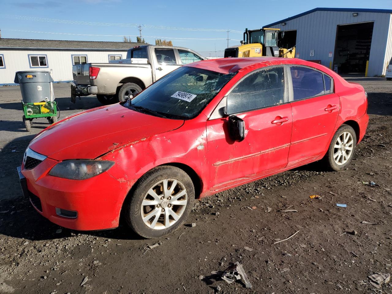 Lot #2991278100 2008 MAZDA 3 I