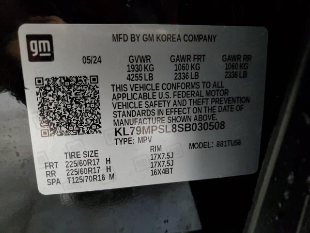 2025 CHEVROLET TRAILBLAZE - KL79MPSL8SB030508