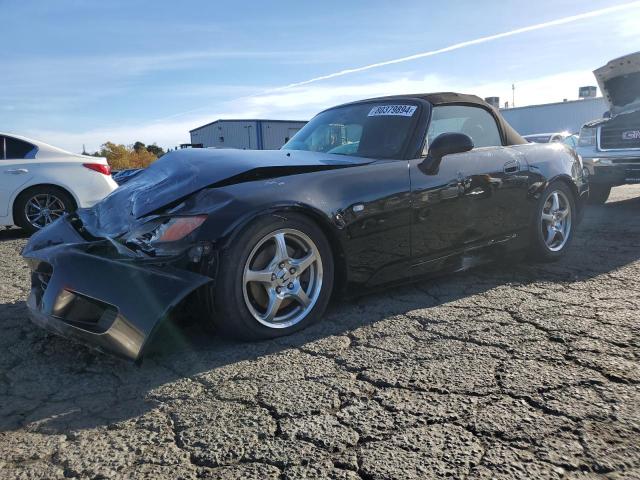 HONDA S2000 2003 black  gas JHMAP11493T007487 photo #1