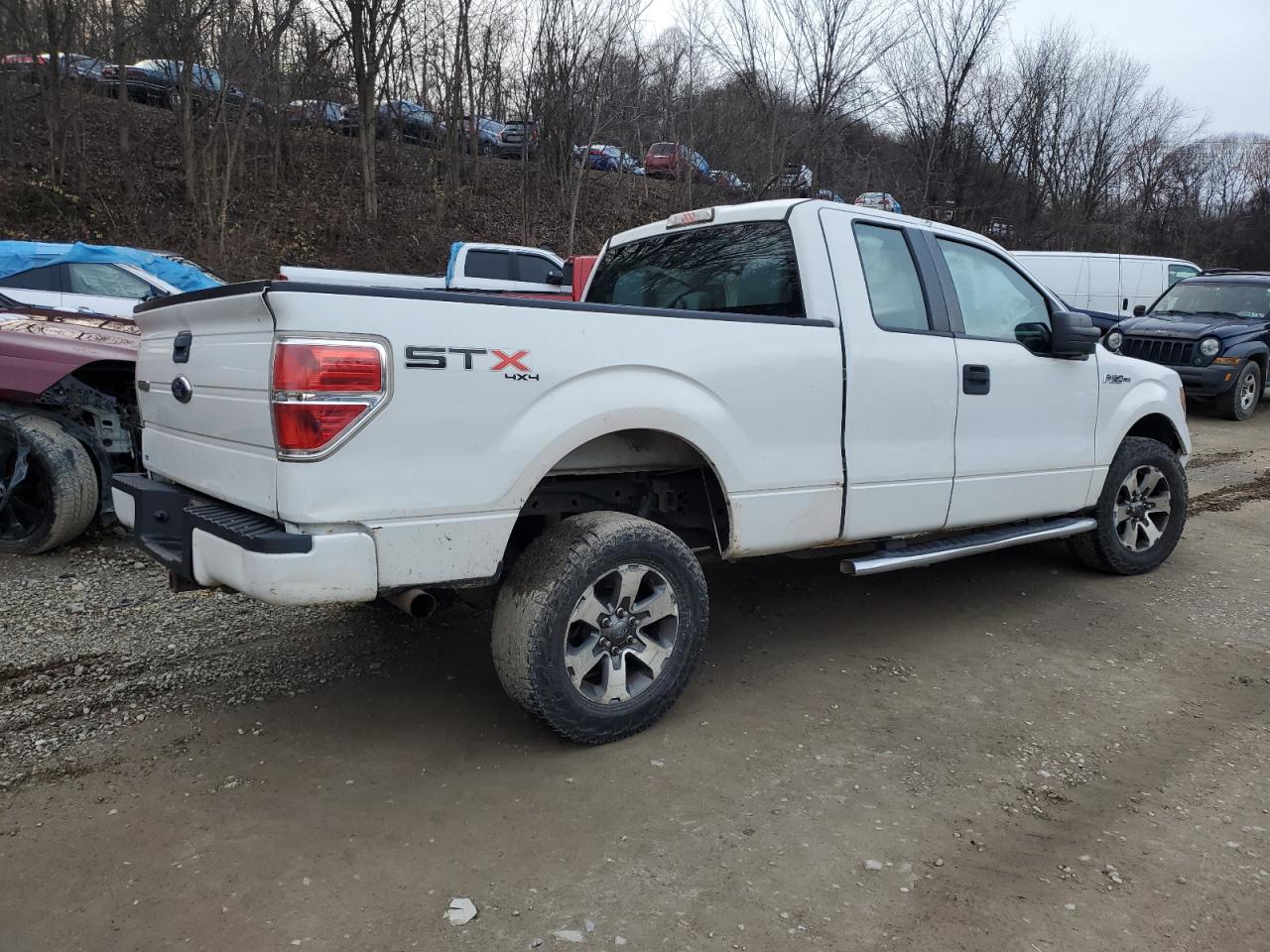 Lot #3033360847 2013 FORD F150 SUPER