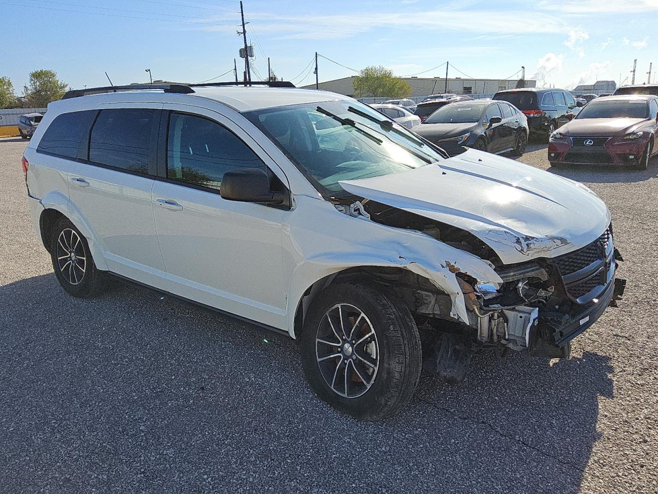 Lot #3026306469 2017 DODGE JOURNEY SE