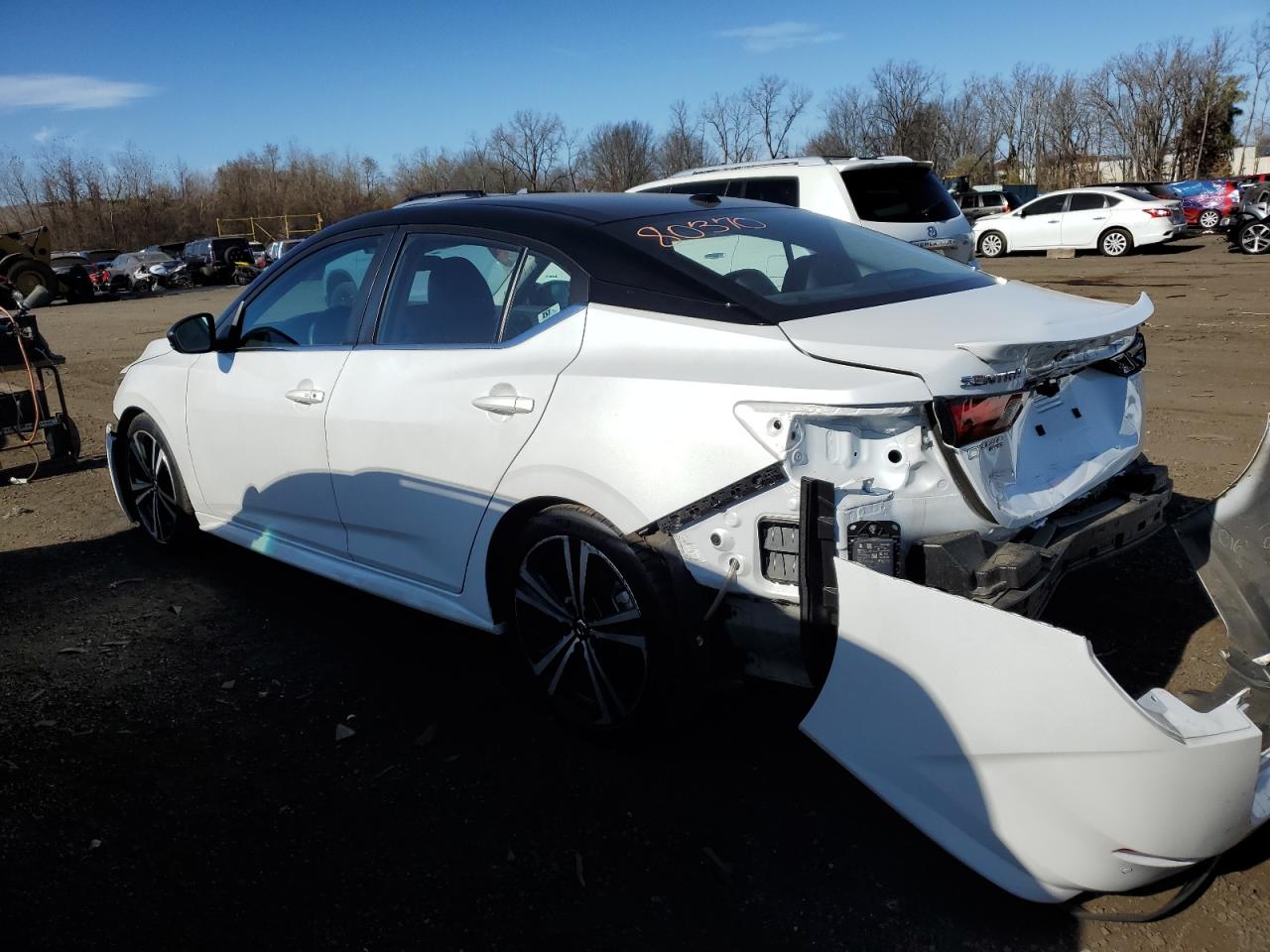 Lot #2974307490 2021 NISSAN SENTRA SR