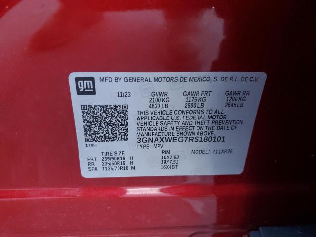 VIN 3GNAXWEG7RS180101 2024 CHEVROLET EQUINOX no.13