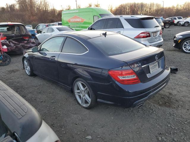 MERCEDES-BENZ C 250 2013 blue coupe gas WDDGJ4HB3DG066909 photo #3