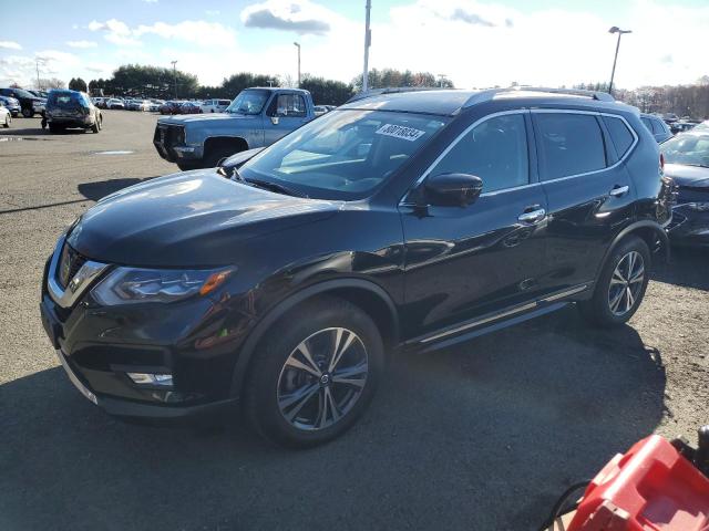 NISSAN ROGUE SV 2017 black  gas 5N1AT2MV6HC859337 photo #1