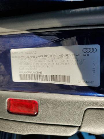 2020 AUDI A5 PREMIUM - WAUANCF51LA005083