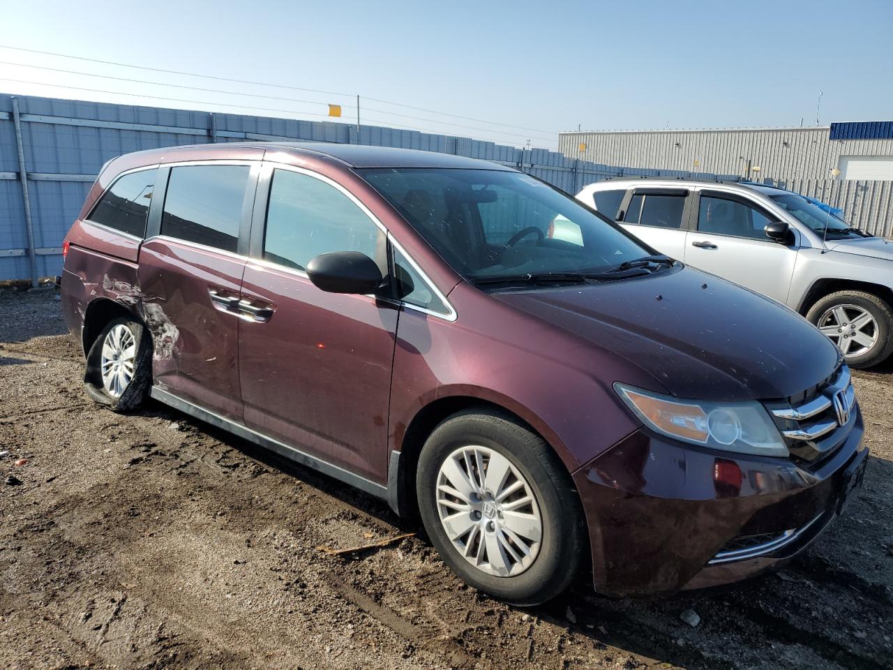 Lot #2969984978 2015 HONDA ODYSSEY LX