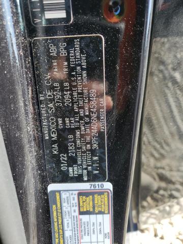 2022 KIA FORTE FE - 3KPF24AD6NE458489