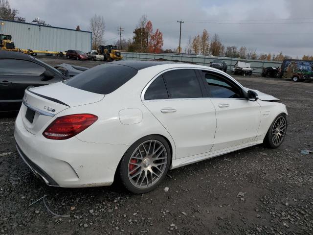 MERCEDES-BENZ C 63 AMG-S 2017 white  gas 55SWF8HB6HU188032 photo #4