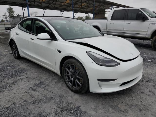 VIN 5YJ3E1EA0MF940523 2021 TESLA MODEL 3 no.4