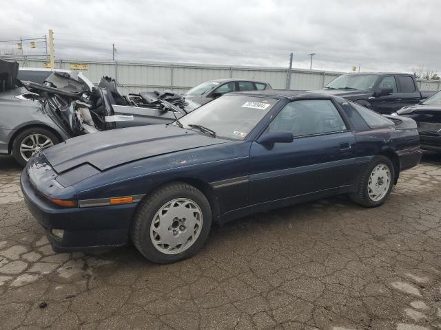 TOYOTA SUPRA SPOR 1988 blue hatchbac gas JT2MA71J0J0087102 photo #1