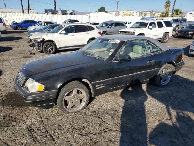 MERCEDES-BENZ SL 320 1997 black  gas WDBFA63F5VF144026 photo #1