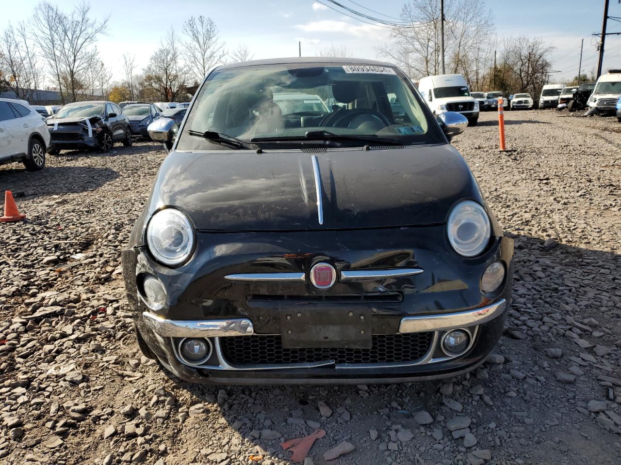 Lot #3029693138 2015 FIAT 500 LOUNGE