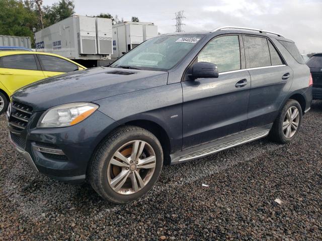 MERCEDES-BENZ ML 350 4MA 2012 black 4dr spor gas 4JGDA5HB7CA025649 photo #1