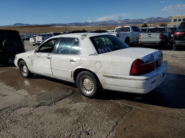 MERCURY GRAND MARQ 1999 white  gas 2MEFM75W7XX725478 photo #3