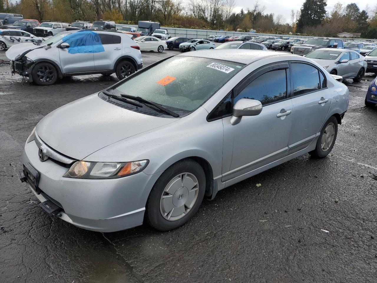 Lot #2986687132 2008 HONDA CIVIC HYBR