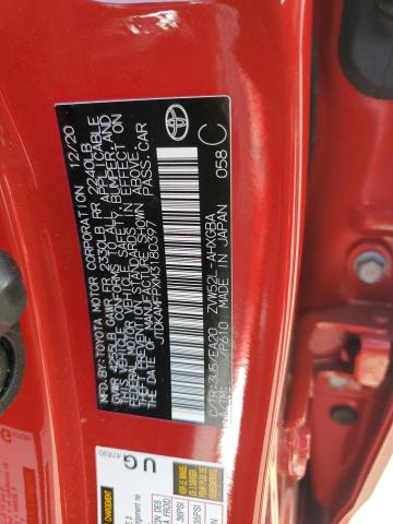 2021 TOYOTA PRIUS PRIM - JTDKAMFPXM3180397