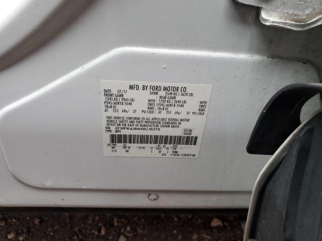 2017 FORD EDGE SEL - 2FMPK4J84HBC35379