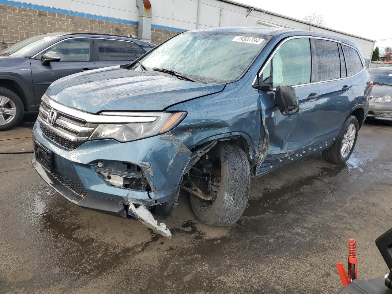 Lot #2979112985 2016 HONDA PILOT LX