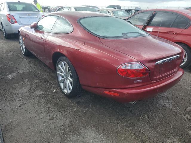 JAGUAR XK8 2004 red  gas SAJDA41C142A40181 photo #3