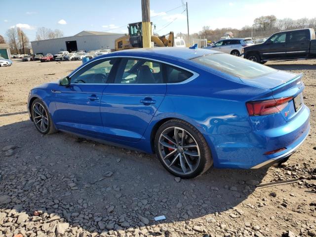 AUDI S5 PRESTIG 2018 blue  gas WAUC4DF55JA018546 photo #3