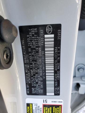 2023 TOYOTA CAMRY LE - 4T1C11AKXPU090790