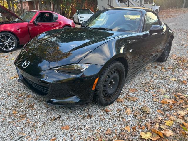 MAZDA MX-5 MIATA 2017 black converti gas JM1NDAD72H0119901 photo #3