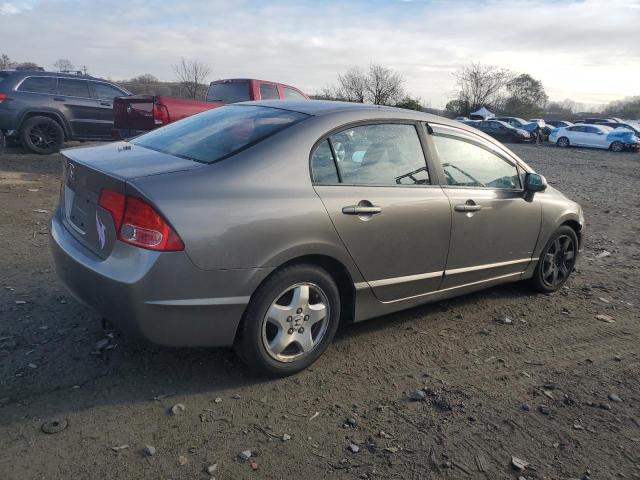 HONDA CIVIC LX 2008 tan sedan 4d gas 1HGFA16538L066246 photo #4