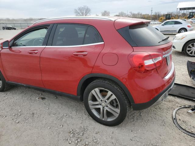 MERCEDES-BENZ GLA 250 4M 2018 red  gas WDCTG4GB7JJ373095 photo #3