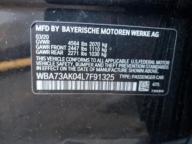 2020 BMW 228XI - WBA73AK04L7F91325